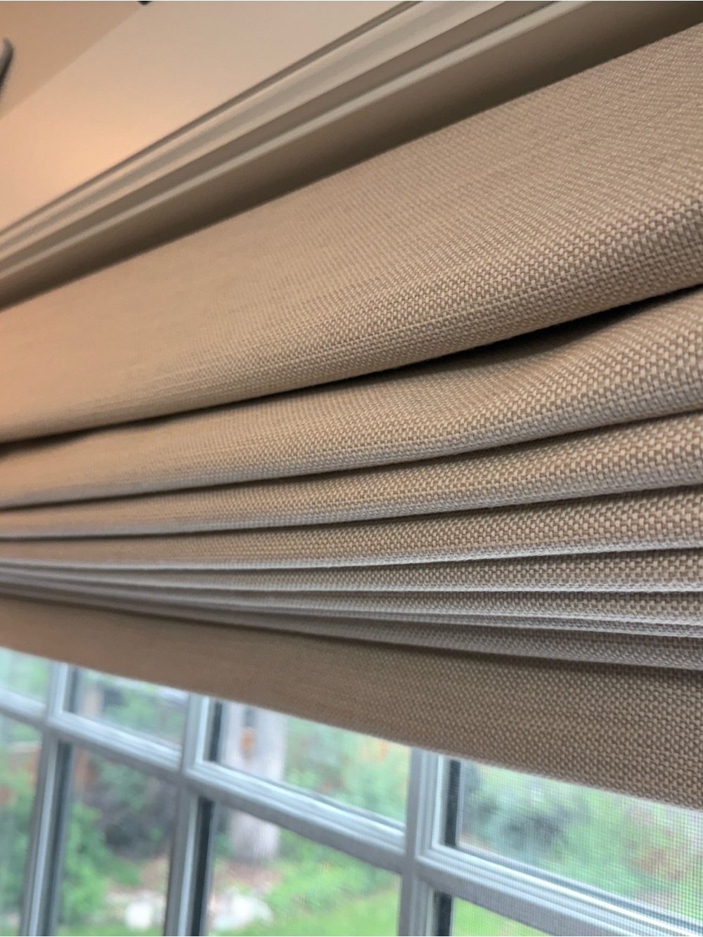 The Shade Store Roman Shades, new never used. $100 each
One white Roman shade - Picture 5 of 12